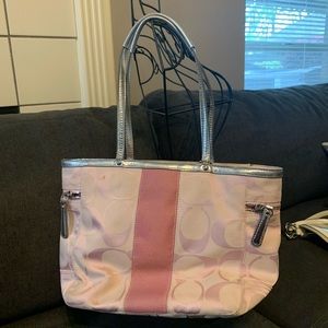 Coach Pink Tote